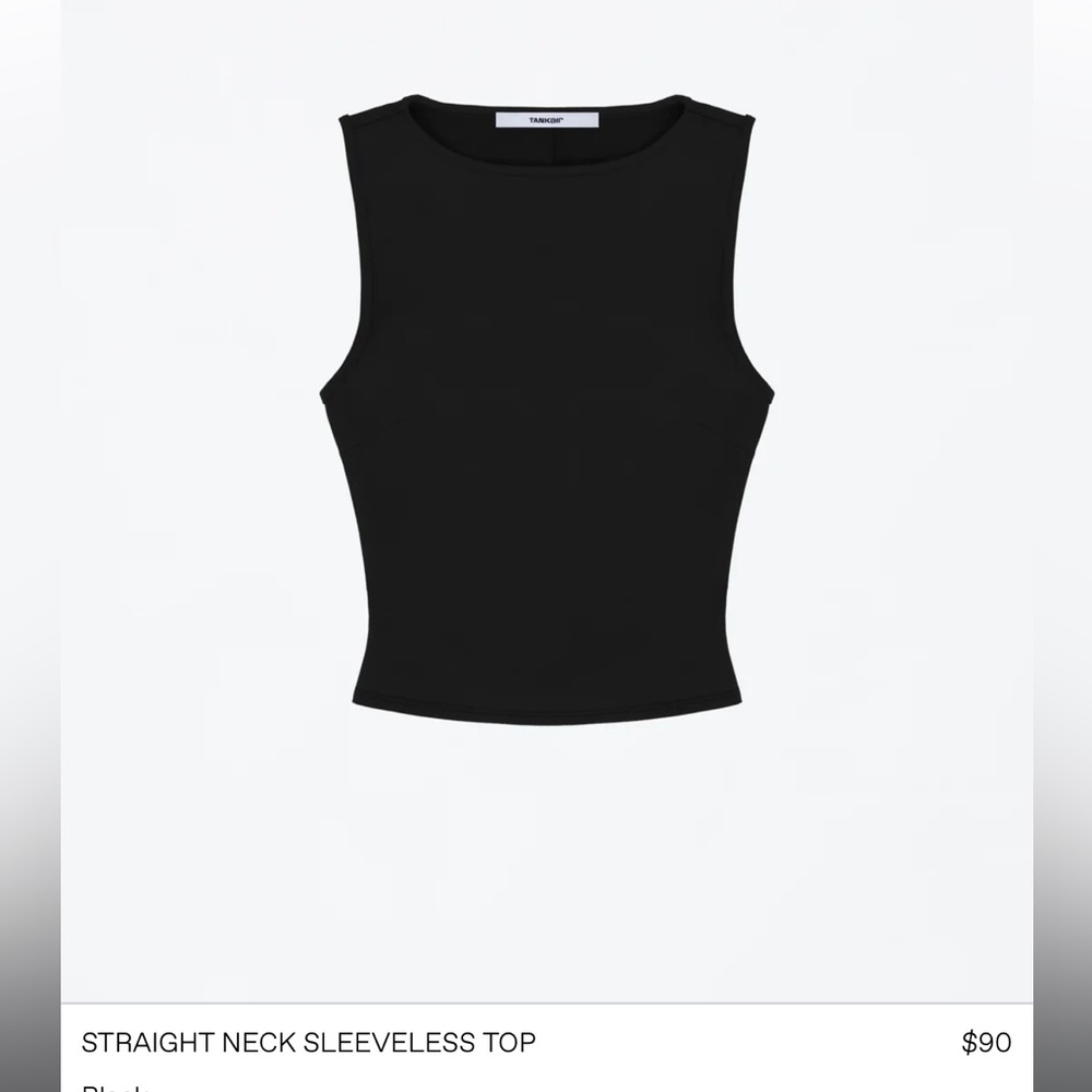 Black Tank Air Tank Top
